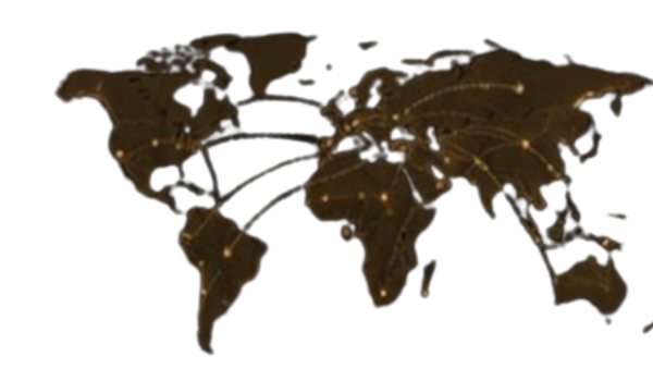 Global Export Connection World Map Graphic